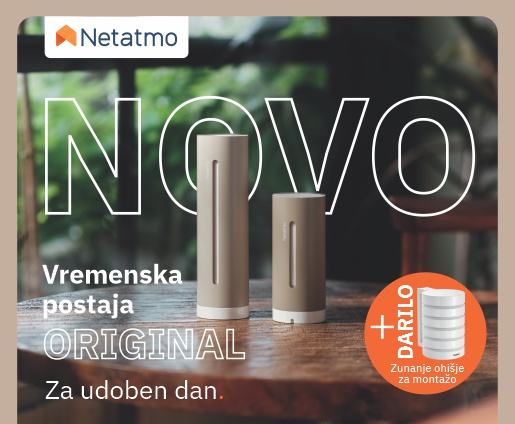 Netatmo vremenska postaja ORIGINAL